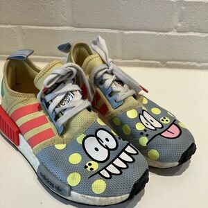 Adidas Big Monster Kevin Lyons Graphic Sneakers Big Kids Size 4